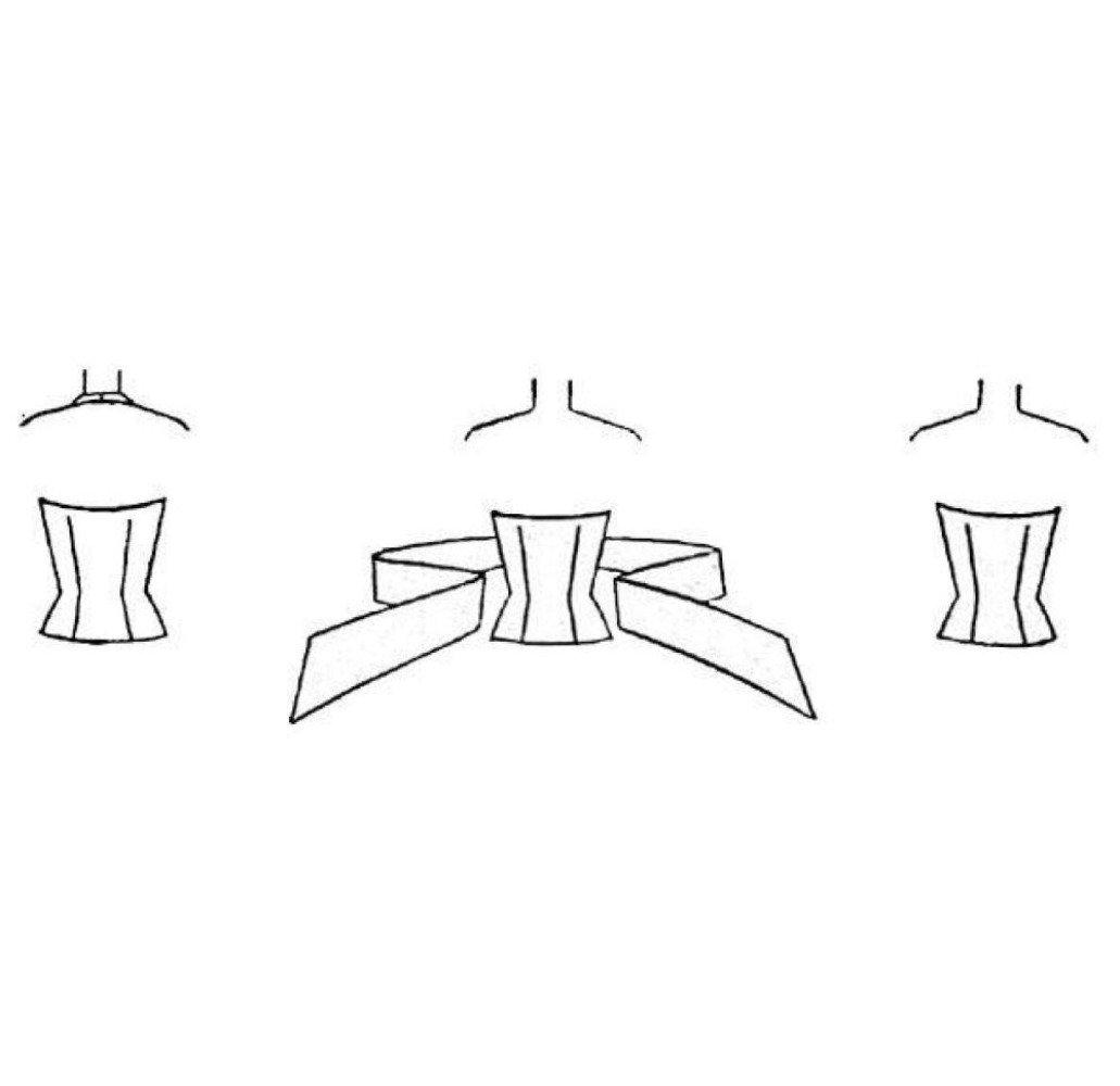 line drawing of garment